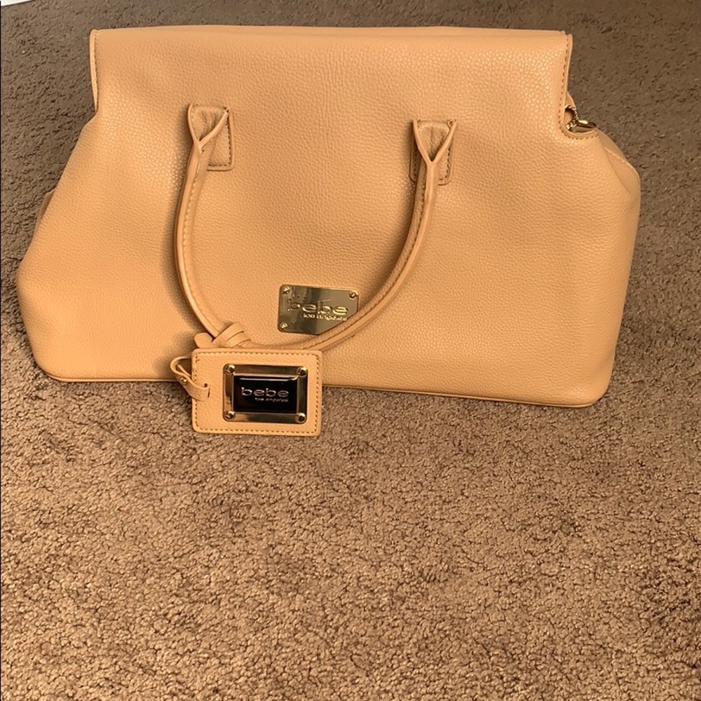 NWOT! BEBE Ladies Nude Bag